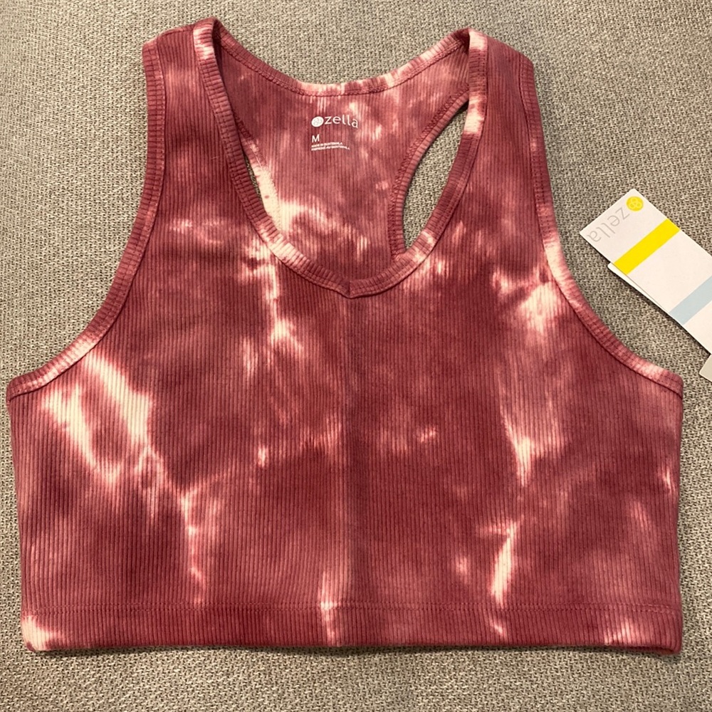 Zella tie-dye crop top